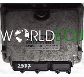 CENTRALINA MOTORE VW VOLKSWAGEN GOLF 2,3 V5 VR5 071 906 018, 071906018, BOSCH 0 261 204 753, 0261204753, MOTORSTEUERUNG U03 26SA5226