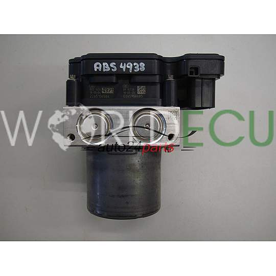 ABS POMPA CENTRALINA VOLKSWAGEN BOSCH 0265259838, 2Q0614517AD, 0265956685