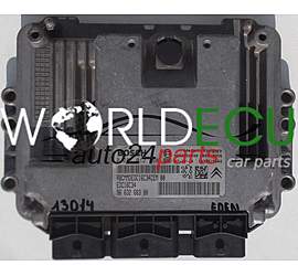 ECU ENGINE CONTROLLER CITROEN XSARA PICASSO 1.6 HDI BOSCH 0 281 012 468, 0281012468, 96 632 683 80, 9663268380, EDC16C34