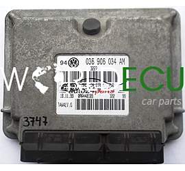 CENTRALINA MOTORE VW VOLKSWAGEN GOLF 1.6 ATN 036906034AM, 036 906 034 AM IAW4LV.G 6160051808, 61600.518.08
