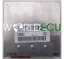 MOTORSTEUERGERÄT ECU STEUERGERAT OPEL VECTRA 16202299 GG, 16202299GG, D96001, CBCL