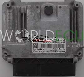 Centralina do motore AUDI A3 2.0 TDI BOSCH 0 281 016 401, 0281016401, 03L 906 018 AJ, 03L906018AJ, 03L906018AG, EDC17C46 - PLUG&PLAY