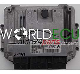 CENTRALINA MOTORE CITROEN BERLINGO PEUGEOT PARTNER 1.6 HDI BOSCH 0 281 012 619, 0281012619, 96 610 329 80, 9661032980, 9653958980, EDC16C34