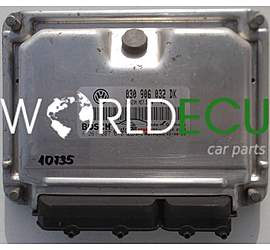 ECU ENGINE CONTROLLER VW VOLKSWAGEN SEAT 1.4 BOSCH 0 261 207 678, 0261207678, 030 906 032 DK, 030906032DK