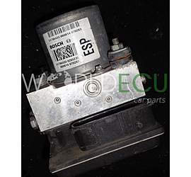 ABS-PUMP-MODULE FIAT GRANDE PUNTO BOSCH 0 265 235 231, 0265235231, 51786433, 0 265 950 628, 0265950628