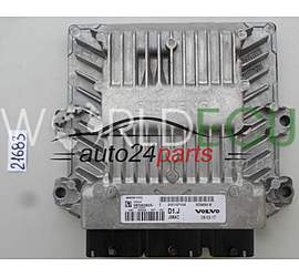 Calculateur Moteur VOLVO SIEMENS 5WS40562A-T, 5WS40562AT, 31211071AA, SID803A