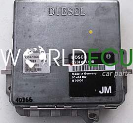 CENTRALINA MOTORE OPEL OMEGA 2.5 TDS, BOSCH 0 281 001 428, 0281001428, 90 494 180, 90494180