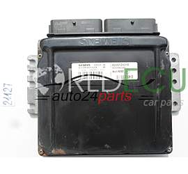 Calculateur Moteur RENAULT SCENIC S118301104 B, S118301104B, 8200124318