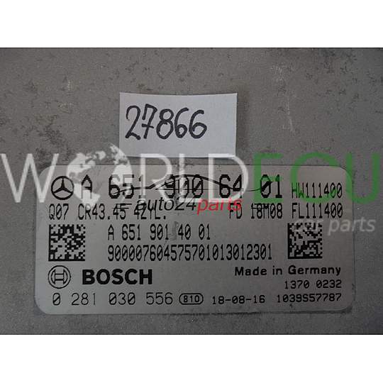 Centralina motore MERCEDES BENZ 0281030556 A6519006401 CR43.45