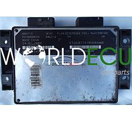 CENTRALINA MOTORE PEUGEOT PARTNER 1.9 LUCAS R04080022G PSA 9641390180 SOFT 9646260680, DCN2 DWLC12