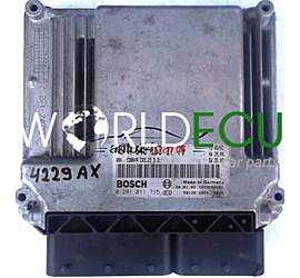 ECU ENGINE CONTROLLER MERCEDES W220 S320 CDI A6481531779, 6481531779, A 648 153 17 79 BOSCH 0281011715, 0 281 011 715