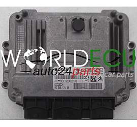 ECU ENGINE CONTROLLER CITROEN C4 1.6 HDI BOSCH 0 281 012 980, 0281012980, 96 646 174 80, 9664617480, 9653958980, EDC16C34