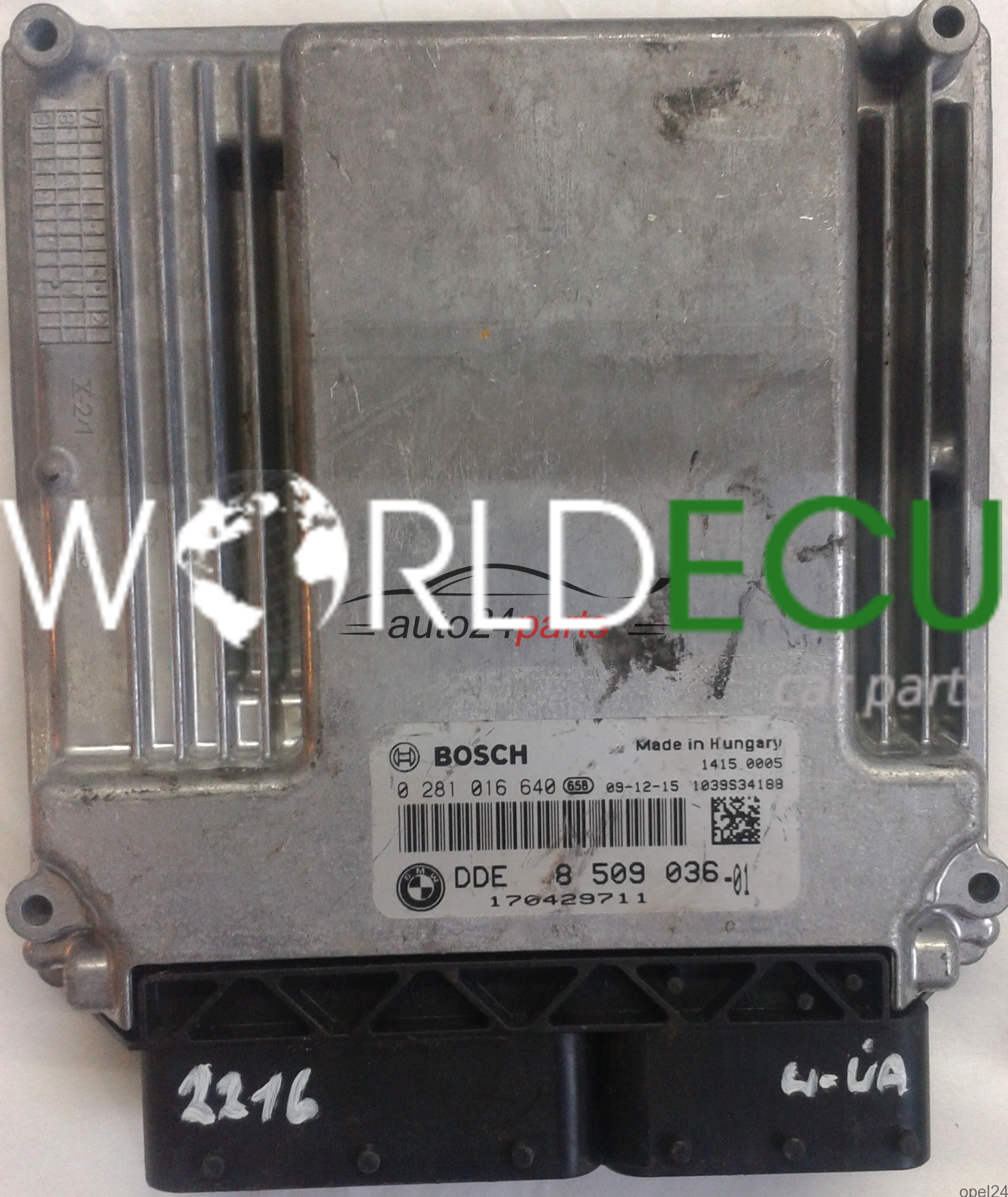Calculateur BMW X5 E70 Phase 1 35d 3.0D Bi-Turbo Diesel - Pièce D'origine 61359196934