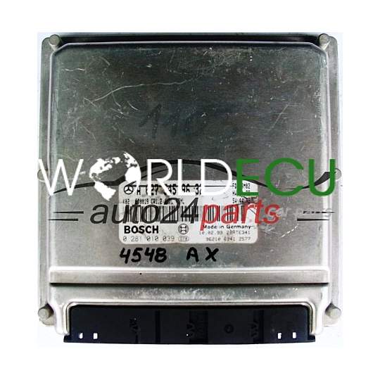 ECU ENGINE CONTROLLER MERCEDES W168 A-KLASS 170 CDI A0275459632, 0275459632, A 027 545 96 32, BOSCH 0281010039, 0 281 010 039, Q04 ED0019 CR1.2