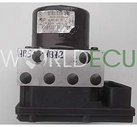 ABS POMPA CENTRALINA MERCEDES A 005 431 07 12, A0054310712, ATE 10.0204-0416.4, 10020404164, A 209 545 29 32, A2095452932, 10.0925-1570.3, 10092515703