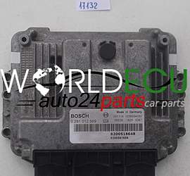 CENTRALINA MOTORE SUZUKI GRAND VITARA 1.9 DID BOSCH 0 281 012 569, 0281012569, 8200518648, 8200561686