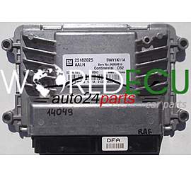 MOTORSTEUERGERÄT ECU STEUERGERAT CHEVROLET SPARK CONTINENTAL D52 5WY1K11A, GM 25182025 AALH, 96958816