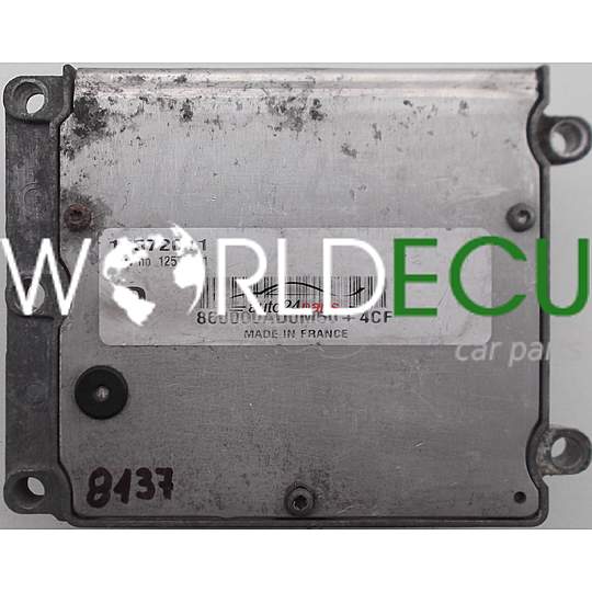 MOTORSTEUERGERÄT ECU STEUERGERÄT OPEL VECTRA, SIGNUM 2.2, 12572011, 860000AD0M504G1J, 860000AD0M50+4CF