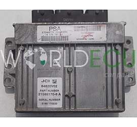 Centralina motore CITROEN C2 C3 1.4 Sagem 21585170-8 A, 215851708A, PSA 96 570 181 80, 9657018180, 9649433980
