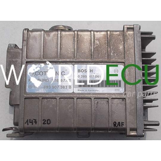 CENTRALINA MOTORE AUDI VOLKSWAGEN BOSCH 0285 007 061, 0285007061, 893 907 883 B, 893907883B