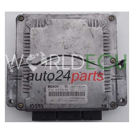 Calculateur Moteur RENAULT LAGUNA 0281010299 8200048300 8200085936