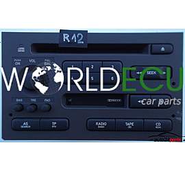 RADIO CD CASSETTE SAAB 9-5 5038120 / YS8120 / Y0054003 / 20033279