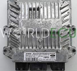 CENTRALINA MOTORE FORD FIESTA FUSION 5WS40142D-T / 3S6112A650GD / 3S61-12A650-GD 7BPD