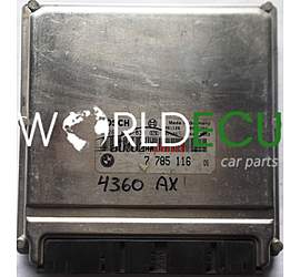 CENTRALINA MOTORE BMW E39 530D BOSCH 0281001830, 0 281 001 830, 7785116, 7 785 116