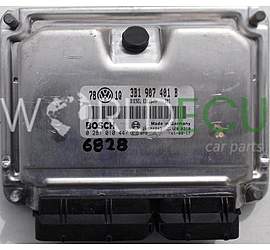 CENTRALINA MOTORE VW VOLKSWAGEN PASSAT 2.5 TDI 3B1907401B, 3B1 907 401 B, BOSCH 0 281 010 447, 0281010447