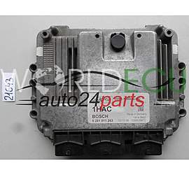 Engine control unit - ECU controllers FORD C-MAX BOSCH 0 281 011 263, 0281011263, 3M51-12A650-MC, 3M5112A650MC