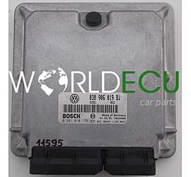 CENTRALINA MOTORE VW VOLKSWAGEN PASSAT 1.9 TDI BOSCH 0 281 010 176, 0281010176, 038 906 019 BJ, 038906019BJ - 11595 (1)