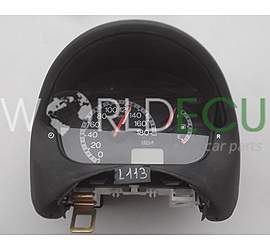 QUADRO STRUMENTI CRUSCOTTO CONTACHILOMETRI FIAT SEICENTO 187 60.6344.991.1, 6063449911, 735290631