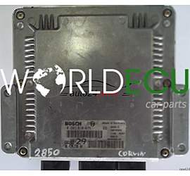 БЛО0К УПРАВЛЕНИЯ ДВИГАТЕЛЕМ  PEUGEOT 406 2.0 HDI BOSCH 0281010875, 0 281 010 875, 9647473880, 96 474 738 80, EDC15C2 29