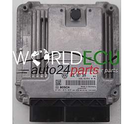 CENTRALINA MOTORE VOLKSWAGEN GOLF PASSAT 2.0 TDI BOSCH 0 281 015 029, 0281015029, 03L 907 309, 03L907309, EDC17CP14
