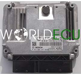 CENTRALINA MOTORE VOLKSWAGEN SCIROCCO 1.4 TFSI BOSCH 0 261 S04 347, 0261S04347, 03C 906 027 F, 03C906027F, MED17.5.5
