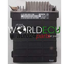 ECU ENGINE CONTROLLER MERCEDES W124 BOSCH 0 281 001 138, 0281001138, 012 545 45 32, 0125454532