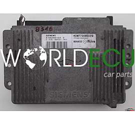 ECU CENTRALITA DE MOTOR RENAULT MEGANE 1.6 8V, S105300103 C, HOM7700860319, 700102267