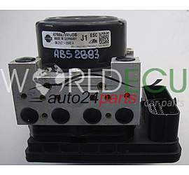 ABS-PUMP-MODULE NISSAN NOTE 476603VU0B, 06.2102-2842.4, 06210228424, 06.2109-6933.3, 06210969333
