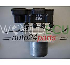 POMPE HYDRAULIQUE ET CALCULATEUR d'ABS JAGUAR 0265291869, K8AM-14F447-FE, K8AM14F447FE, 0265956419