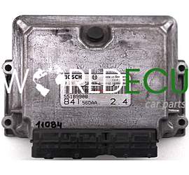 CENTRALINA MOTORE FIAT DOBLO 2.4 JTD, BOSCH 0 281 011 506, 0281011506, 55189908, 841 56DAA