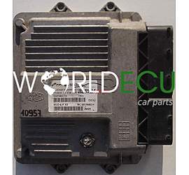 ECU ENGINE CONTROLLER FIAT PANDA 1.3 MAGNETI MARELLI MJD 6JF.S3, MJD6JFS3, FPT 51833810