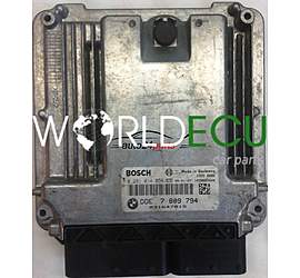 ECU ENGINE CONTROLLER MINI COOPER 1.6 D BOSCH 0281014856, 0 281 014 856, DDE 7809794, 7 809 794, 1039S24008