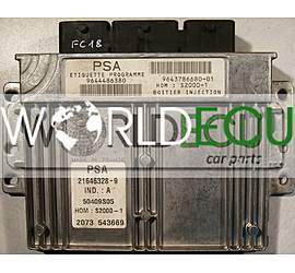 CENTRALINA MOTORE CITROEN C5 21646328-9 / 9644486380 / 9643786680-01 / S2000-1 / 50409S05