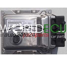 CENTRALINA DO MOTORE FIAT PANDA 1.2 MAGNETI MARELLI 9GF.TE, 9GFTE, FPT 51969934, BC.0116776.B