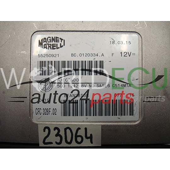 Ecu Caja de cambios automática FIAT 500 MAGNETI MARELLI CFC 328F.02, CFC328F02, 55250921