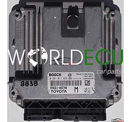 CALCULATEUR MOTEUR TOYOTA, BOSCH 0 281 017 822, 0281017822, 89661-0DE90 M, 1039S52934