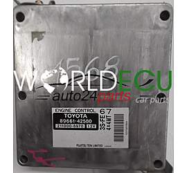 ECU ENGINE CONTROLLER TOYOTA RAV4 2.0 VVTI 89661-42580 3S-FE, 8966142580, 211000-6970, 2110006970