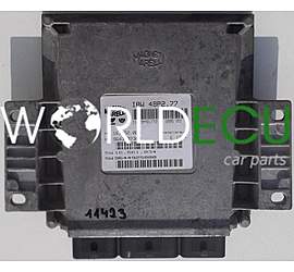CENTRALINA MOTORE PEUGEOT 206 IAW 48P2.77, IAW48P277, 9643707380, 9644925880, 16.561.034, 16561034