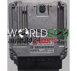 CENTRALINA MOTORE VOLKSWAGEN T5 T6 TRANSPORTER 2.0 TDI BOSCH 0 281 016 384, 0281016384, 03L 906 022 CB, 03L906022CB, 03L 907 309 K, 03L907309K, EDC17CP20