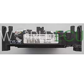 CENTRALINA-DE-COMANDO-DO-SISTEMA-CONFORT CITROEN PEUGEOT SIEMENS S118085310E, 9646777280, BSI E01-00 HG